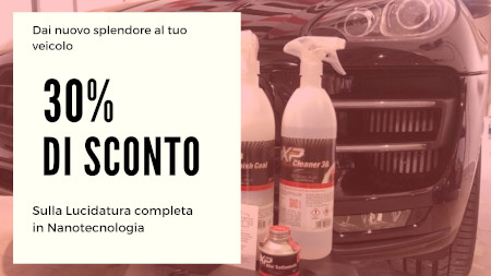Promo lucidatura Carrozzeria brera